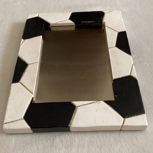 Midwest of Cannon Falls | Soccer Pattern Magnetic Picture Frame Black/White - Picture 8 of 13